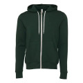 BELLA + CANVAS Unisex Sponge Fleece Full-Zip Hoodie Sweat...