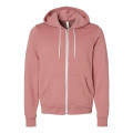 BELLA + CANVAS Unisex Sponge Fleece Full-Zip Hoodie Sweat...