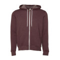 BELLA + CANVAS Unisex Sponge Fleece Full-Zip Hoodie Sweat...