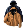 Red Kap Men's Blended Duck Zip-Front Hooded Jacket