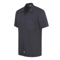 Dickies Men's Industrial Short Sleeve Cotton Work Shirt