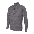 Russell Athletic Men's Striated Quarter-Zip Pullover