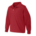 JERZEES SpotShield™ Youth Long Sleeve Polo