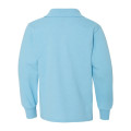 JERZEES SpotShield™ Youth Long Sleeve Polo