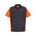 Red Kap Short Sleeve Automotive Crew Shirt - Long Sizes