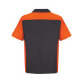 Red Kap Short Sleeve Automotive Crew Shirt - Long Sizes
