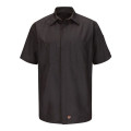 Red Kap Short Sleeve Automotive Crew Shirt - Long Sizes