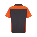 Red Kap Short Sleeve Automotive Crew Shirt - Long Sizes