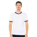 American Apparel Unisex USA-Made 50/50 Ringer Tee