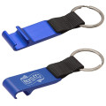 Aluminum Bottle Opener with Key Ring