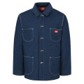 Dickies Men's Fleece Lined Chore Denim Jacket