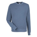 J. America Unisex Pigment-Dyed Fleece Crewneck Sweatshirt