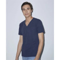 American Apparel Unisex Triblend V-Neck Tee