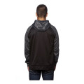 Burnside Men's Performance Raglan Full-Zip Sweatshirt