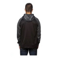Burnside Men's Performance Raglan Full-Zip Sweatshirt