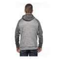 Burnside Men's Performance Raglan Full-Zip Sweatshirt