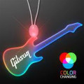 LED Acrylic Guitar Necklace