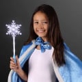 Light-up snowflake wand