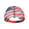 Outdoor Cap Camo with American Flag Mesh Back Cap