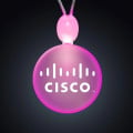 Light-up Acrylic Circle LED Necklace