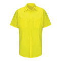 Red Kap Enhanced & Hi-Visibility Work Shirt - Long Sizes