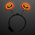 Light up pumpkin head bopper