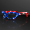 Flashing LED Sunglasses