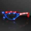 Flashing LED Sunglasses