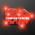 Flashing Dice LED Pin Blinkies