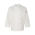Chef Designs Eight Pearl Button Chef Coat with Thermomete...