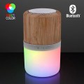 4.25" Light Up Speaker, Bluetooth + Rechargeable