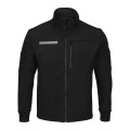 Bulwark Men's Zip Front Fleece Jacket-Cotton /Spandex Blend