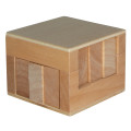 Wooden Sliding Cube Puzzle