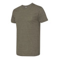 American Apparel Unisex Triblend Track Tee