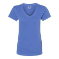 Comfort Colors Women's Garment-Dyed Midweight V-Neck T-Shirt