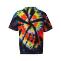 Dyenomite Youth Rainbow Cut-Spiral Tie-Dyed T-Shirt
