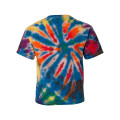 Dyenomite Youth Rainbow Cut-Spiral Tie-Dyed T-Shirt