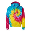 Colortone Unisex Tie-Dyed Hooded Sweatshirt