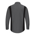 Red Kap Performance Plus Long Sleeve Shirt with OilBlok T...