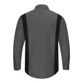 Red Kap Performance Plus Long Sleeve Shirt with OilBlok T...