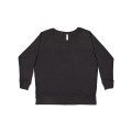 LAT Women's Curvy Slouchy Pullover