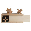 New 3-in-1 Wooden Puzzle Boxed Set