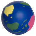 Multi-Color Earth Stress Ball