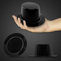Mini Black Plastic Top Hat
