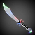 23" Pirate Sword with Flashing Color LED Lights