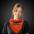 Cotton Bandana 22" x 22"