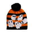 Halloween Ghosts LED Knit Hat