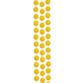 Yellow Mardi Gras 33" Beads