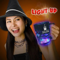 14 oz. Flashing LED Lighted Skull Cup