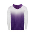 Badger Youth Ombre Hooded Long Sleeve T-Shirt